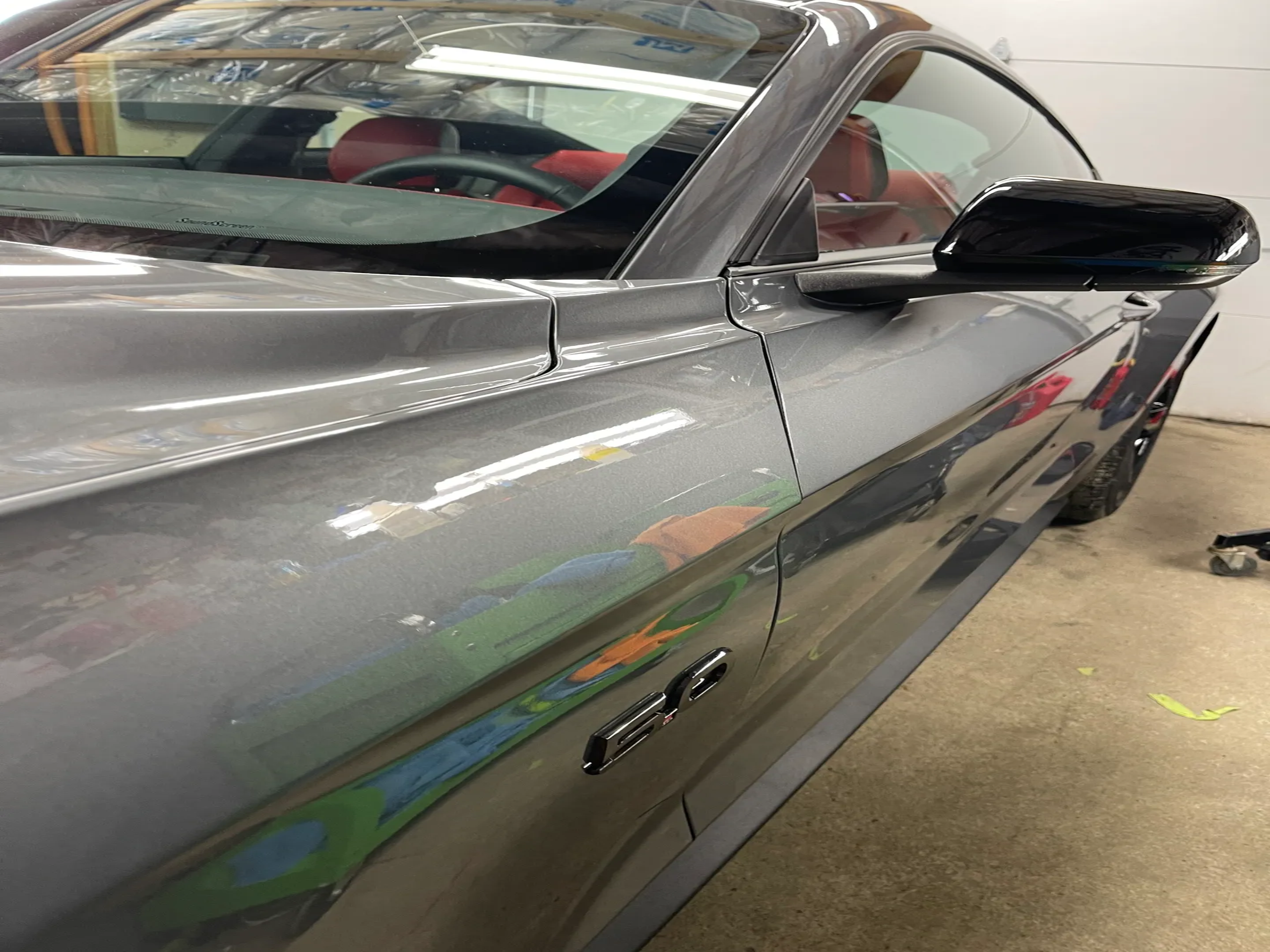 Ceramic coating applied to a car in Scituate, RI